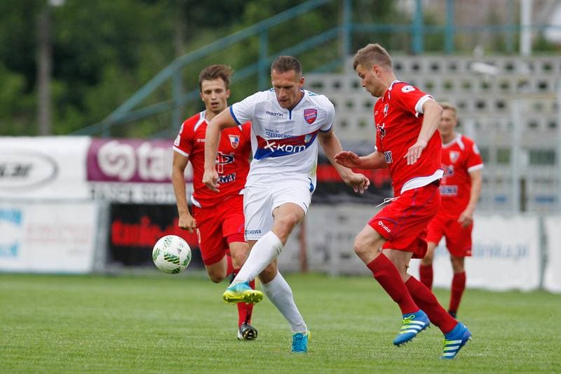 Football. Polish Cup. Rakow Czestochowa - Wisla Pulawy. 15.07.2016