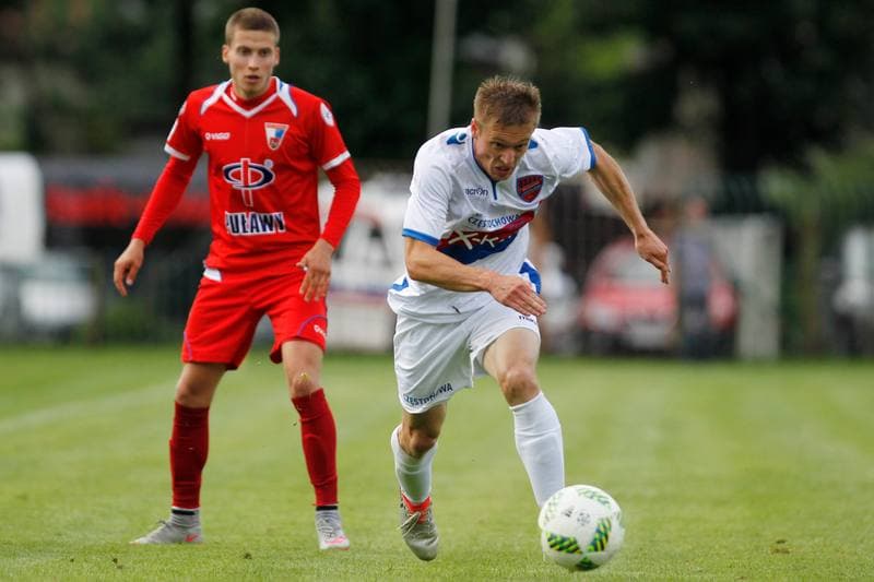Football. Polish Cup. Rakow Czestochowa - Wisla Pulawy. 15.07.2016
