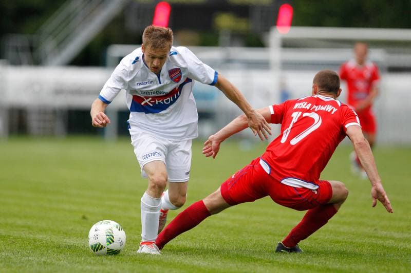 Football. Polish Cup. Rakow Czestochowa - Wisla Pulawy. 15.07.2016