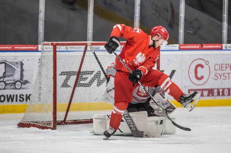 Ice Hockey. Poland national team. Training. 13.12.2021