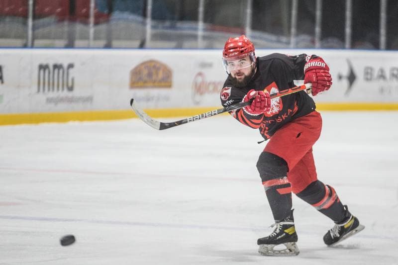 Ice Hockey. Poland national team. Training. 13.12.2021