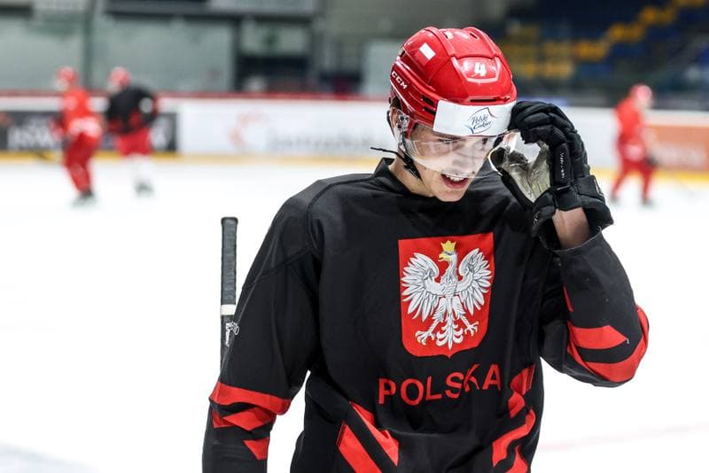 Ice Hockey. Poland national team. Training. 03.11.2024