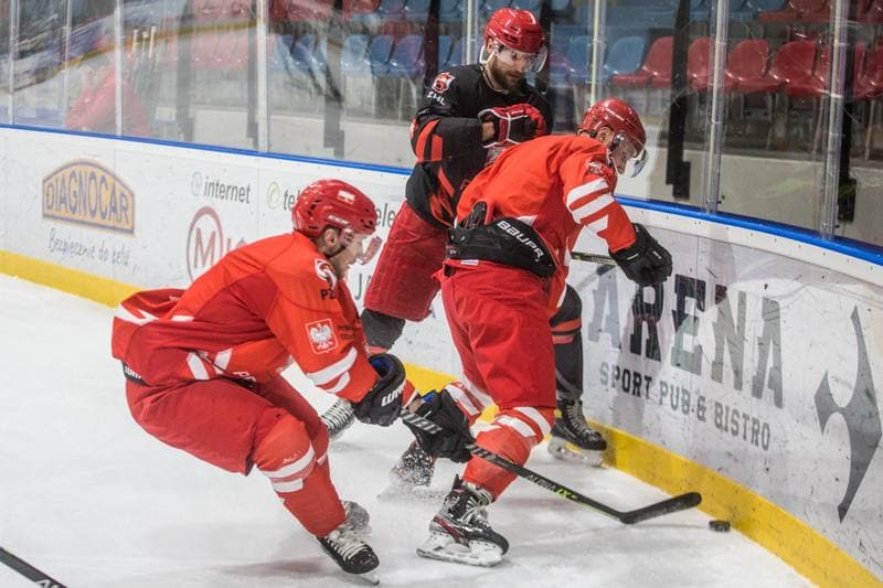 Ice Hockey. Poland national team. Training. 13.12.2021