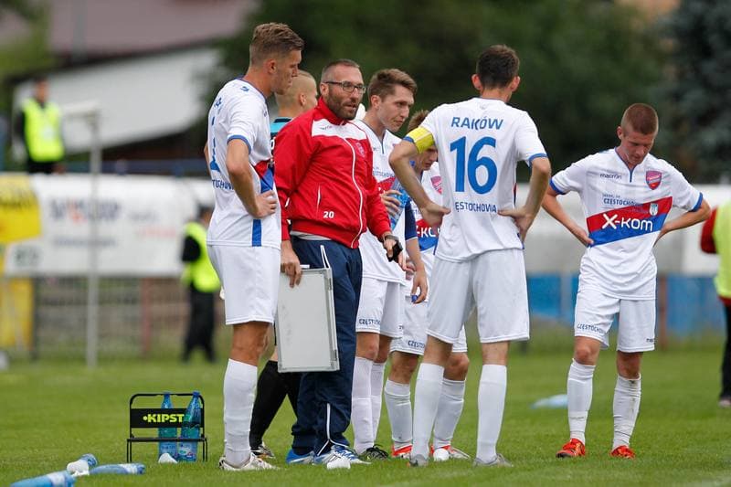 Football. Polish Cup. Rakow Czestochowa - Wisla Pulawy. 15.07.2016