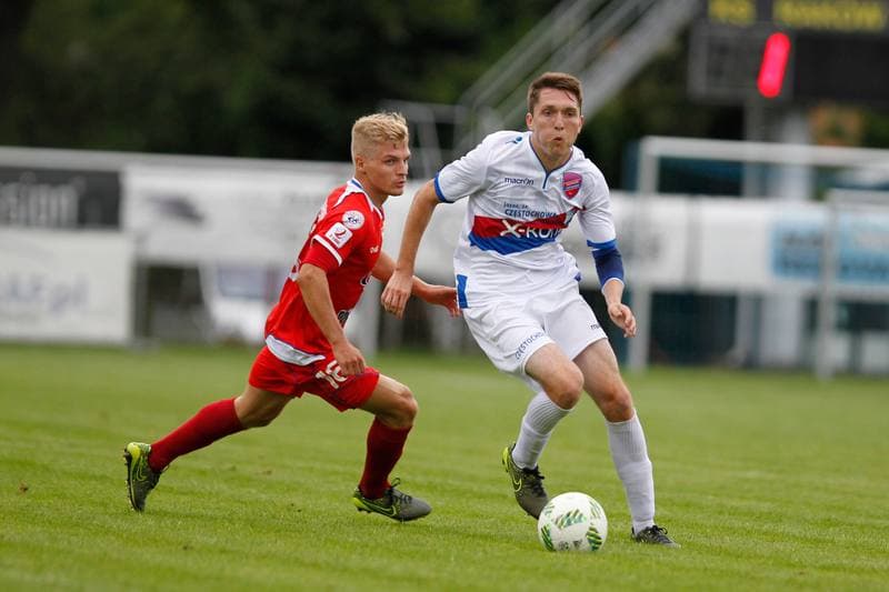 Football. Polish Cup. Rakow Czestochowa - Wisla Pulawy. 15.07.2016