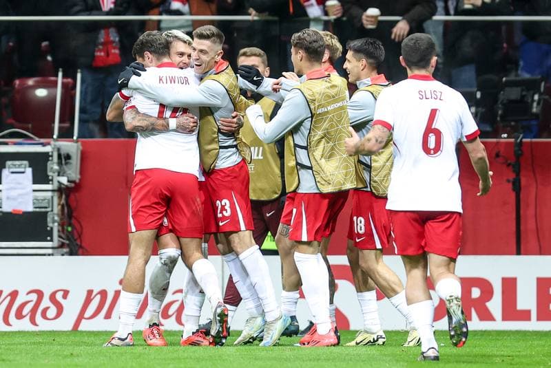 Football. UEFA Nations League. Poland - Scotland. 18.11.2024