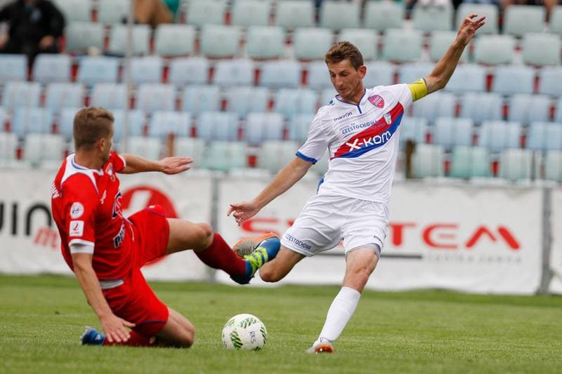 Football. Polish Cup. Rakow Czestochowa - Wisla Pulawy. 15.07.2016