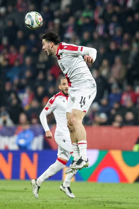 Football. UEFA Nations League. Czech Republic - Georgia. 19.11.2024
