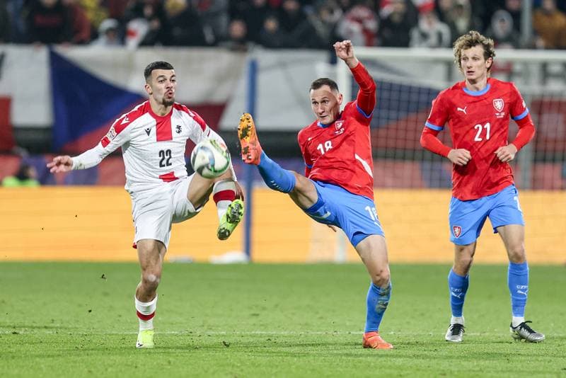 Football. UEFA Nations League. Czech Republic - Georgia. 19.11.2024