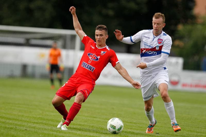 Football. Polish Cup. Rakow Czestochowa - Wisla Pulawy. 15.07.2016