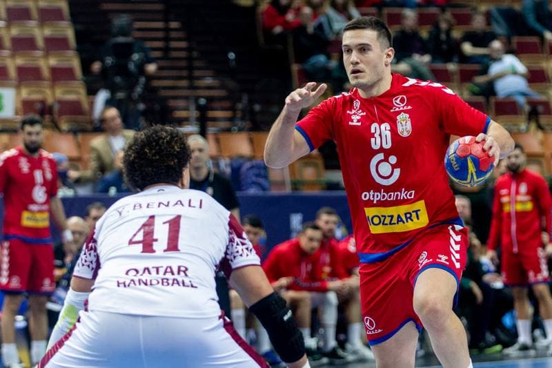 Handball. IHF World Men's Championship. Qatar - Serbia. 17.01.2023