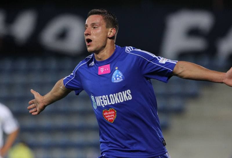 Football. T-Mobile Ekstraklasa. Ruch Chorzow - GKS Belchatow. 05.10.2012
