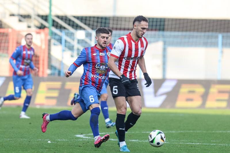 Football. PKO BP Ekstraklasa. Piast Gliwice - Cracovia Krakow. 08.12.2024