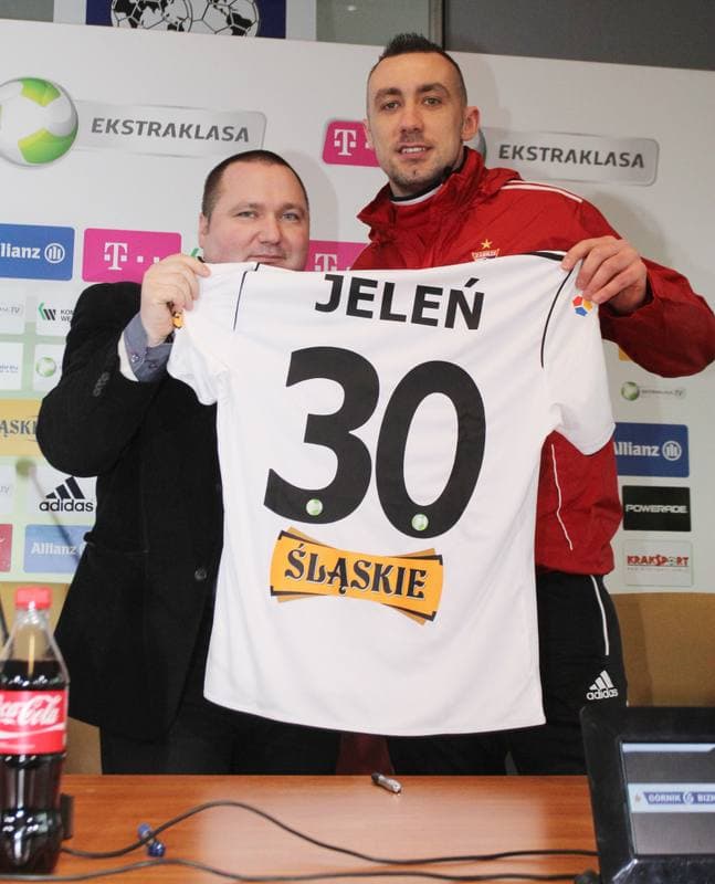 Football. Gornik Zabrze. Press Conference. 28.02.2013