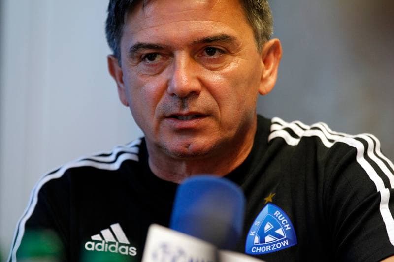 Football. Ruch Chorzow. Press Conference. 14.07.2016