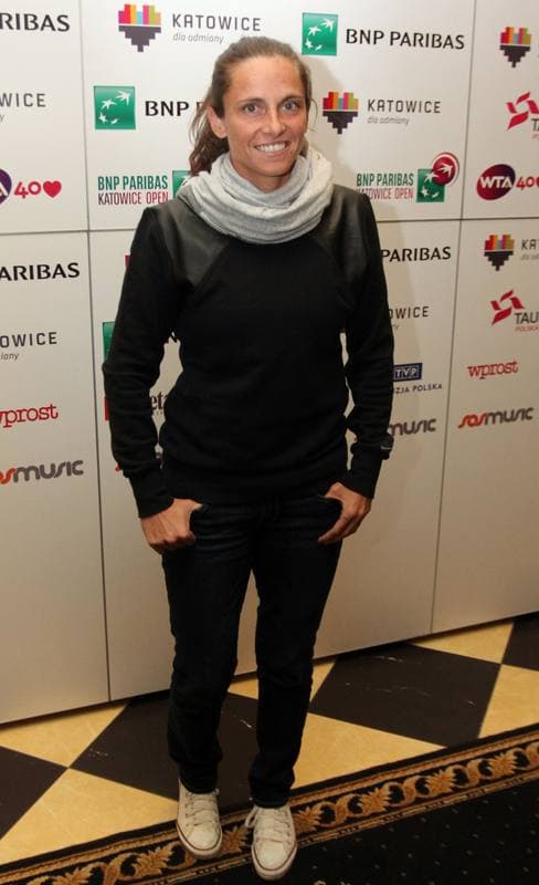 Tennis. Katowice BNP Paribas Open. WTA Players Party. 10.04.2013