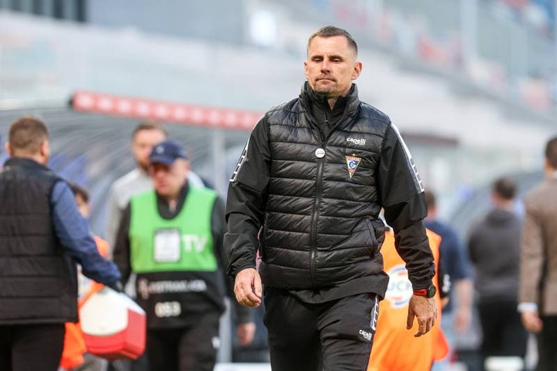 Football. PKO BP Ekstraklasa. Gornik Zabrze - Widzew Lodz. 27.04.2025