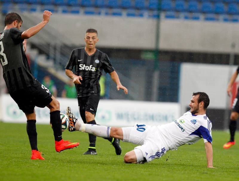 Football. UEFA Europa League. Ruch Chorzow - Esbjerg FB. 31.07.2014