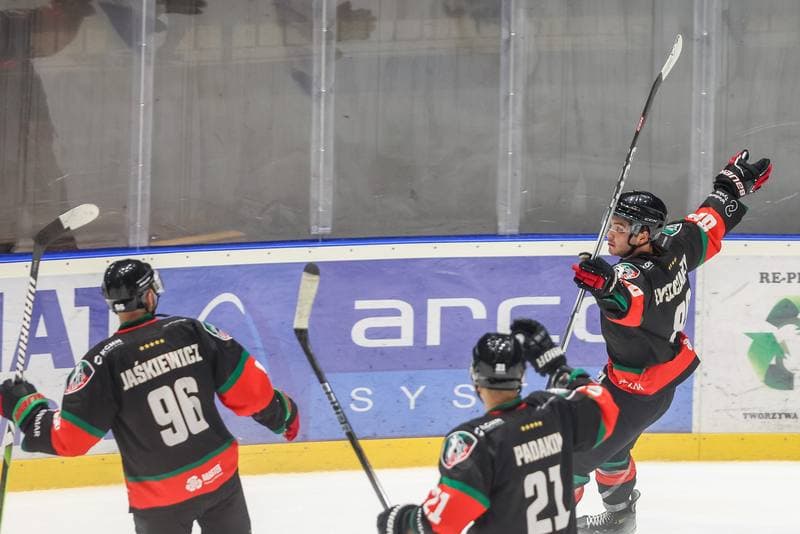 Ice Hockey. Tauron Hokej Liga. Re-Plast Unia Oswiecim - GKS Tychy. 20.10.2023