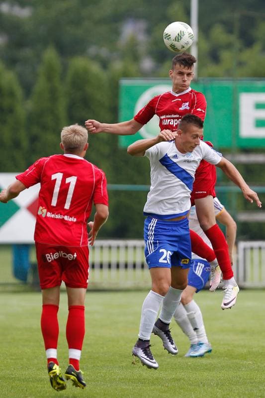 Football. Sparing. Podbeskidzie Bielsko-Biala - MFK Frydek Mistek. 13.07.2016