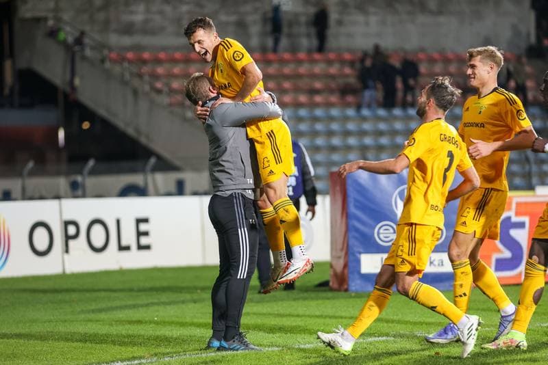 Football. Fortuna I Liga. Odra Opole - Gornik Leczna. 04.11.2023