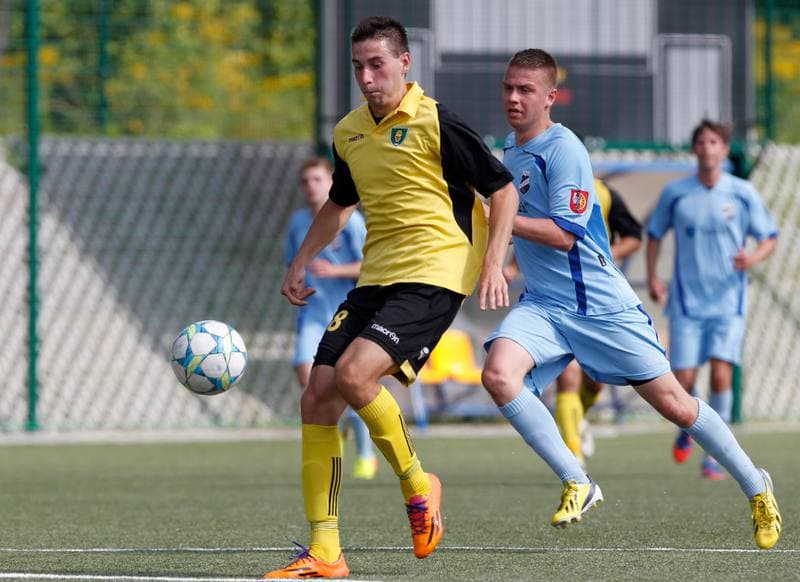 Football. IV Liga. GKS II Katowice - Unia Raciborz. 31.08.2014