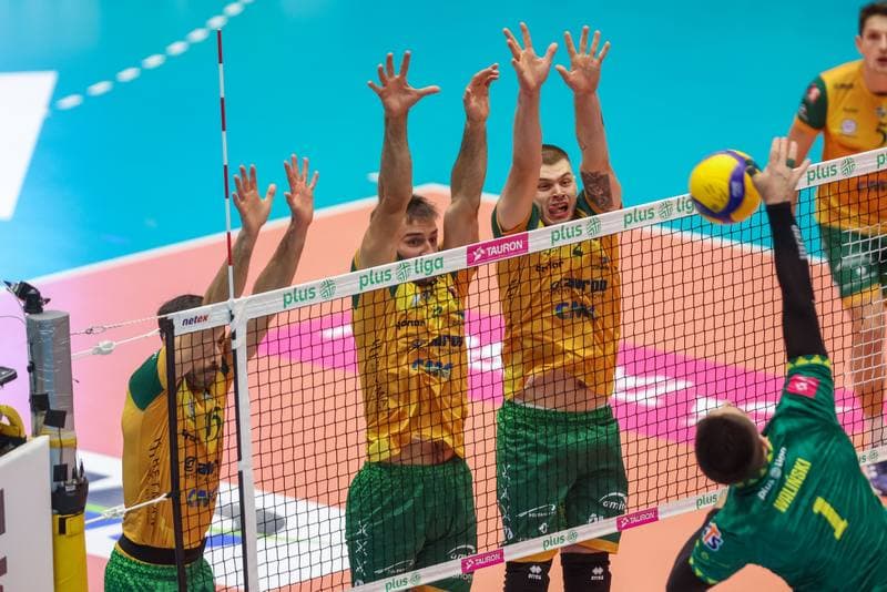 Volleyball. PlusLiga. Aluron CMC Warta Zawiercie - GKS Katowice. 05.11.2023