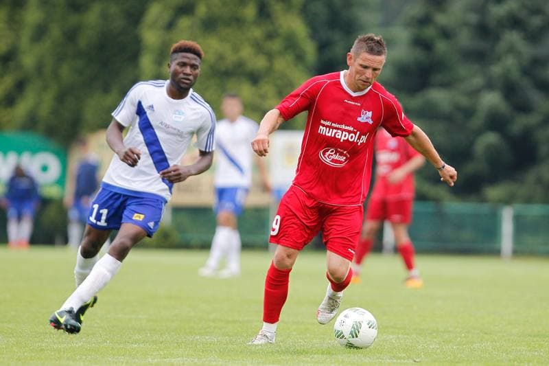 Football. Sparing. Podbeskidzie Bielsko-Biala - MFK Frydek Mistek. 13.07.2016