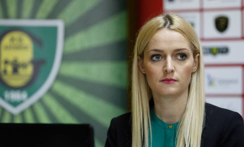 Football. GKS Katowice. Press Conference. 28.09.2015