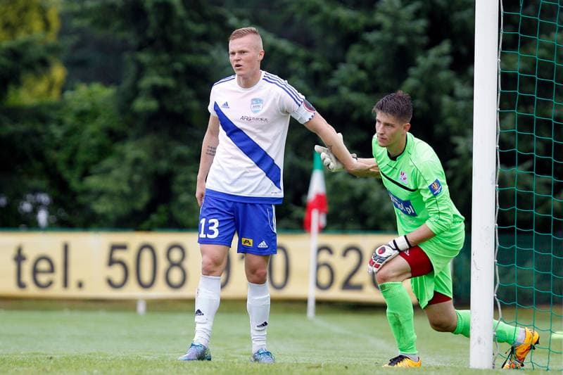 Football. Sparing. Podbeskidzie Bielsko-Biala - MFK Frydek Mistek. 13.07.2016