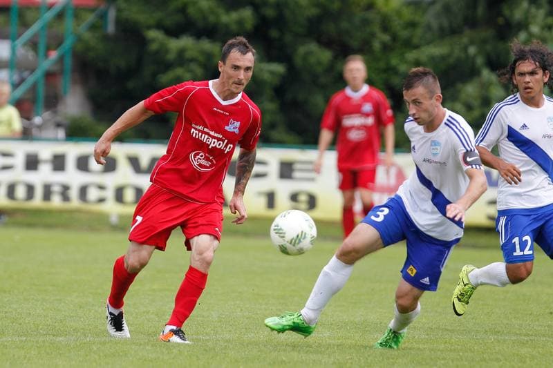 Football. Sparing. Podbeskidzie Bielsko-Biala - MFK Frydek Mistek. 13.07.2016