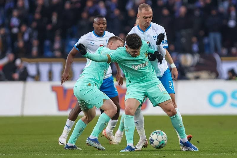 Football. Fortuna:Liga. Banik Ostrava - Slavia Prague. 17.12.2023