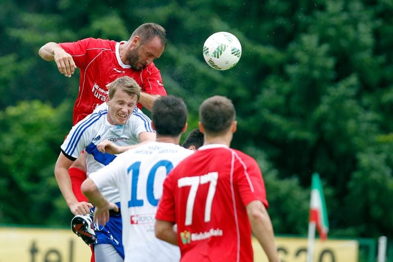 Football. Sparing. Podbeskidzie Bielsko-Biala - MFK Frydek Mistek. 13.07.2016