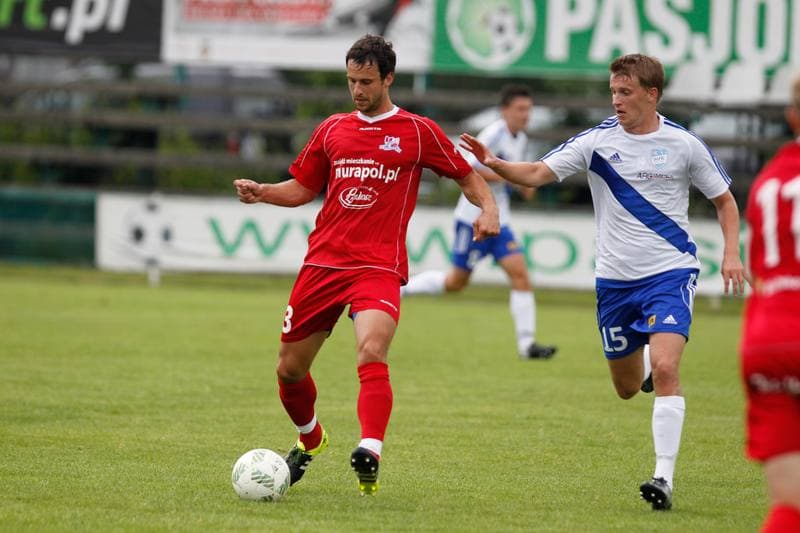 Football. Sparing. Podbeskidzie Bielsko-Biala - MFK Frydek Mistek. 13.07.2016