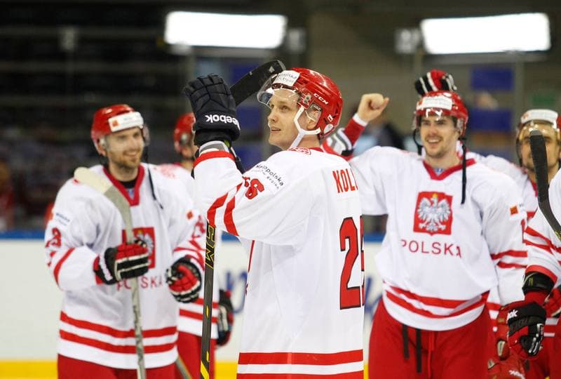 Ice Hockey. IIHF World Championship Division 1A. Poland - Japan. 20.04.2015