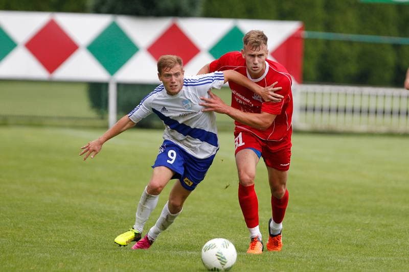 Football. Sparing. Podbeskidzie Bielsko-Biala - MFK Frydek Mistek. 13.07.2016
