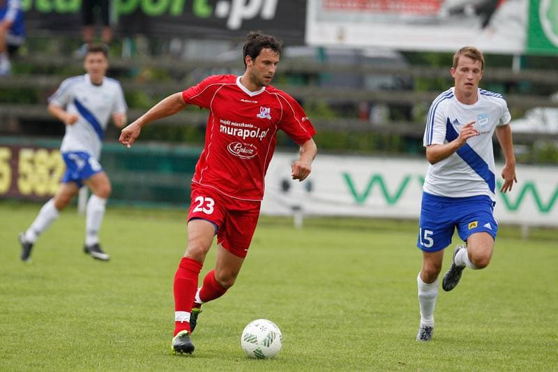 Football. Sparing. Podbeskidzie Bielsko-Biala - MFK Frydek Mistek. 13.07.2016