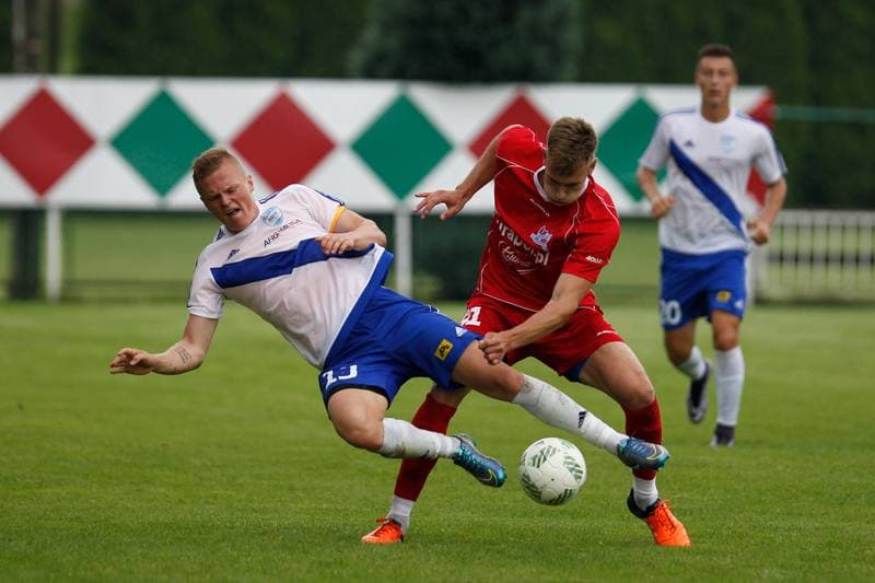 Football. Sparing. Podbeskidzie Bielsko-Biala - MFK Frydek Mistek. 13.07.2016