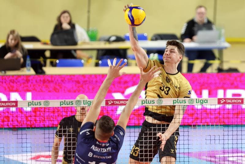 Volleyball. PlusLiga. GKS Katowice - Grupa Azoty ZAKSA Kedzierzyn-Kozle. 10.02.2024