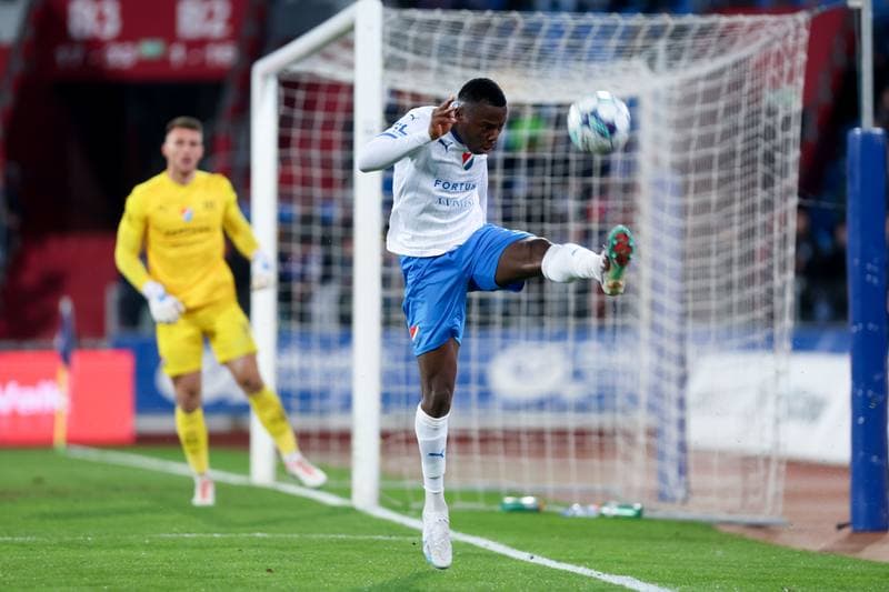 Football. Fortuna:Liga. Banik Ostrava - Viktoria Plzen. 13.02.2024