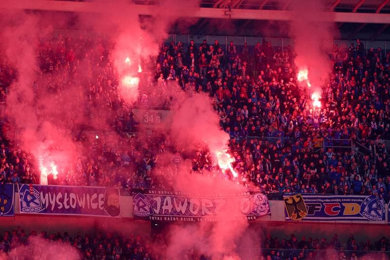 Football. PKO BP Ekstraklasa. Ruch Chorzow - Gornik Zabrze. 16.03.2024
