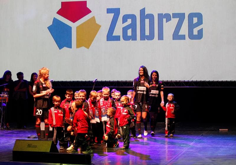 Football. Gornik Zabrze. Press Conference. 15.12.2013