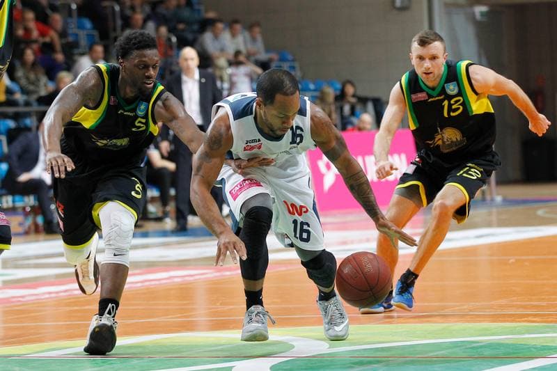 Basketball. Tauron Basket Liga. MKS Dabrowa Gornicza - Siarka Tarnobrzeg. 03.01.2016