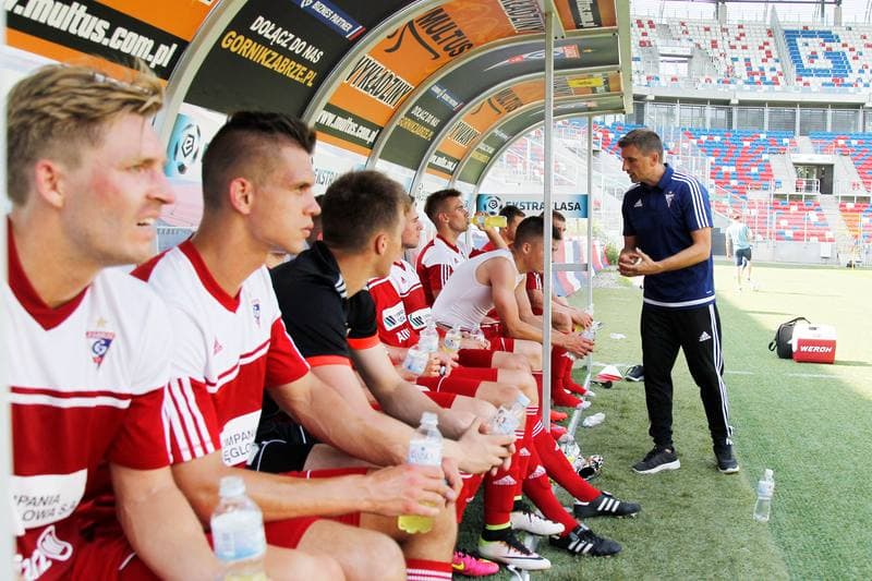 Football. Sparing. Gornik Zabrze - Karpaty Lwow. 11.07.2016