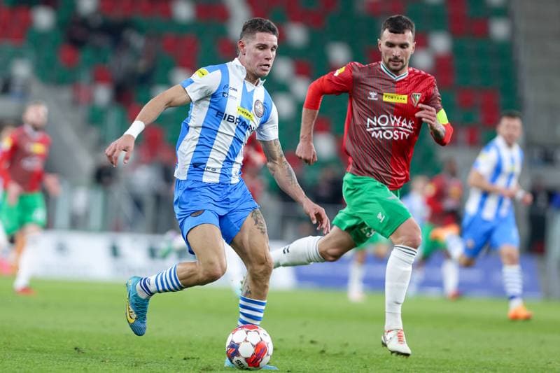 Football. Fortuna I Liga. Zaglebie Sosnowiec - Stal Rzeszow. 23.04.2024