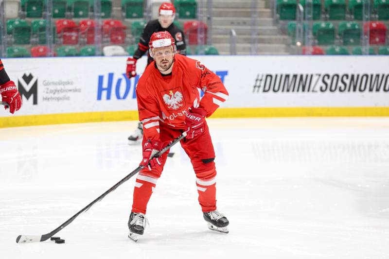 Ice Hockey. Poland national team. Training. 30.04.2024
