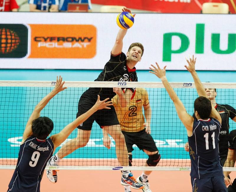 Volleyball. FIVB Men's World Championship. Germany - Korea. 07.09.2014