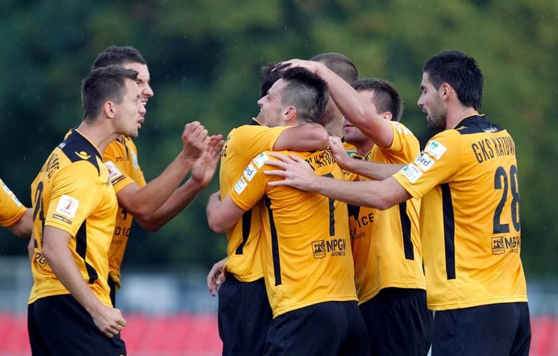 Football. I Liga. Drutex Bytovia Bytow - GKS Katowice. 13.09.2014
