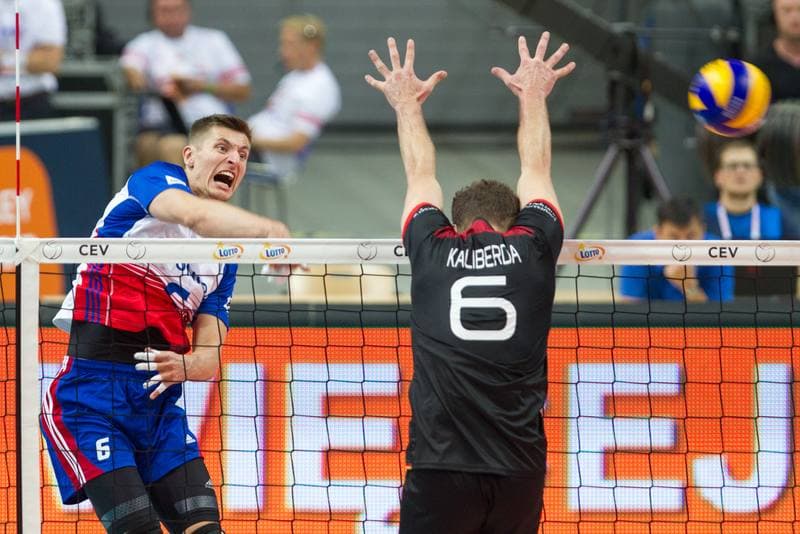 Volleyball. CEV EuroVolley. Germany - Czech Republic. 31.08.2017