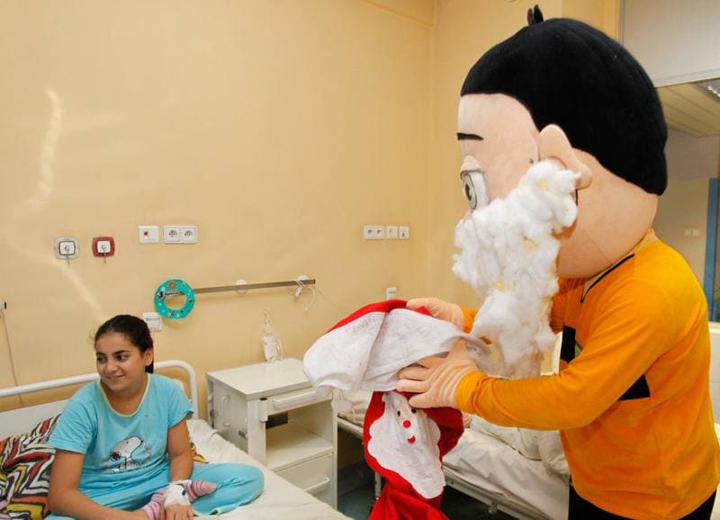 Football. I Liga. GKS Katowice - Wyzwa w Gornoslaskie Centrum Zdrowia Dziecka. 08.12.2014
